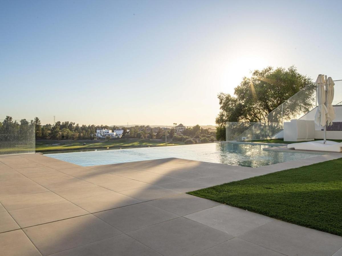 Apartamento piscina privada frente golf Jerez Jerez de la Frontera Esterno foto
