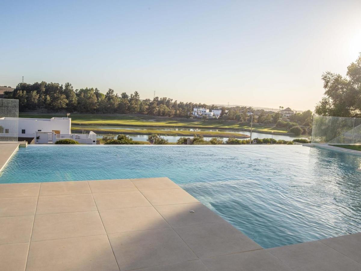 Apartamento piscina privada frente golf Jerez Jerez de la Frontera Esterno foto