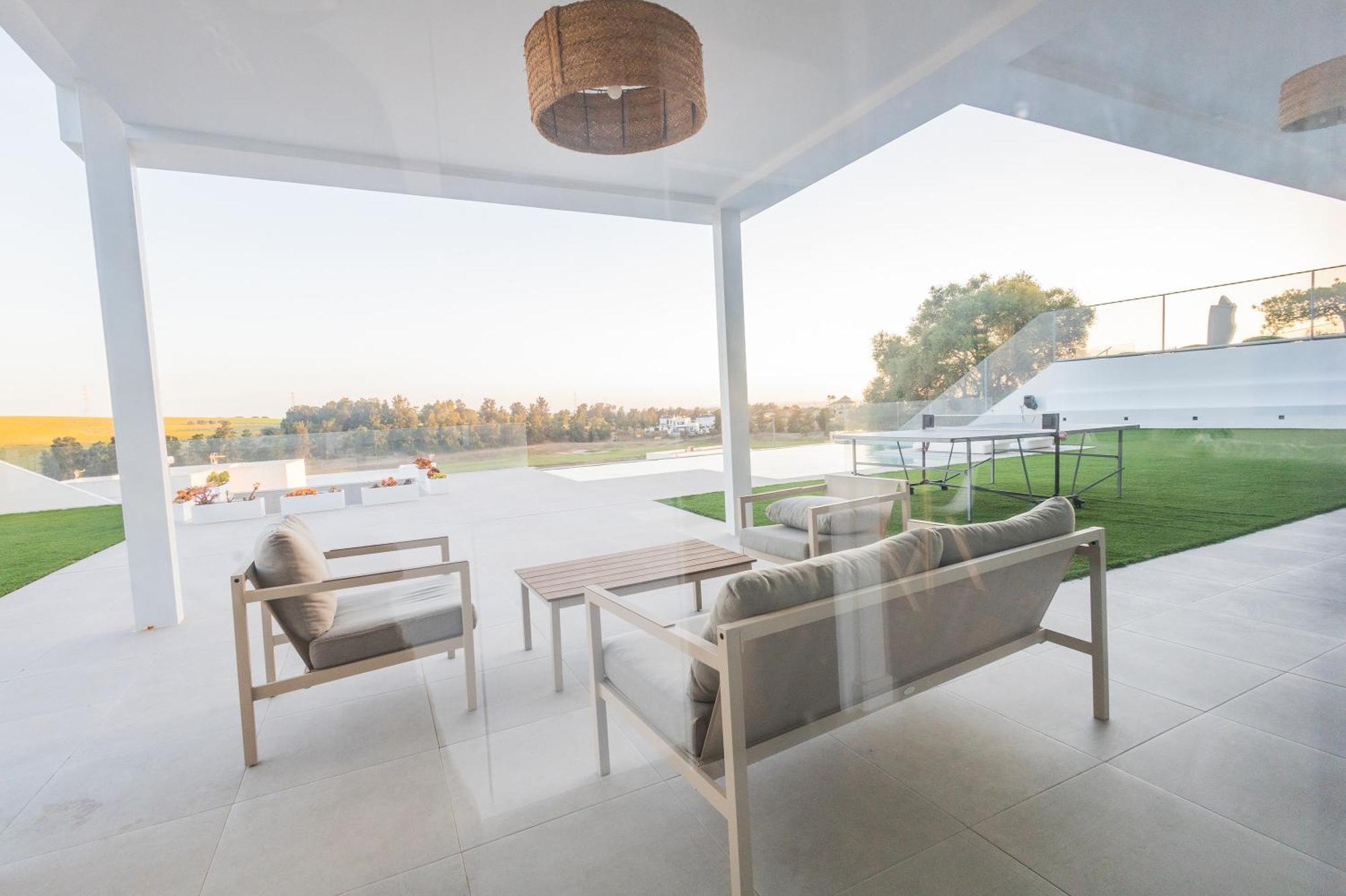 Apartamento piscina privada frente golf Jerez Jerez de la Frontera Esterno foto