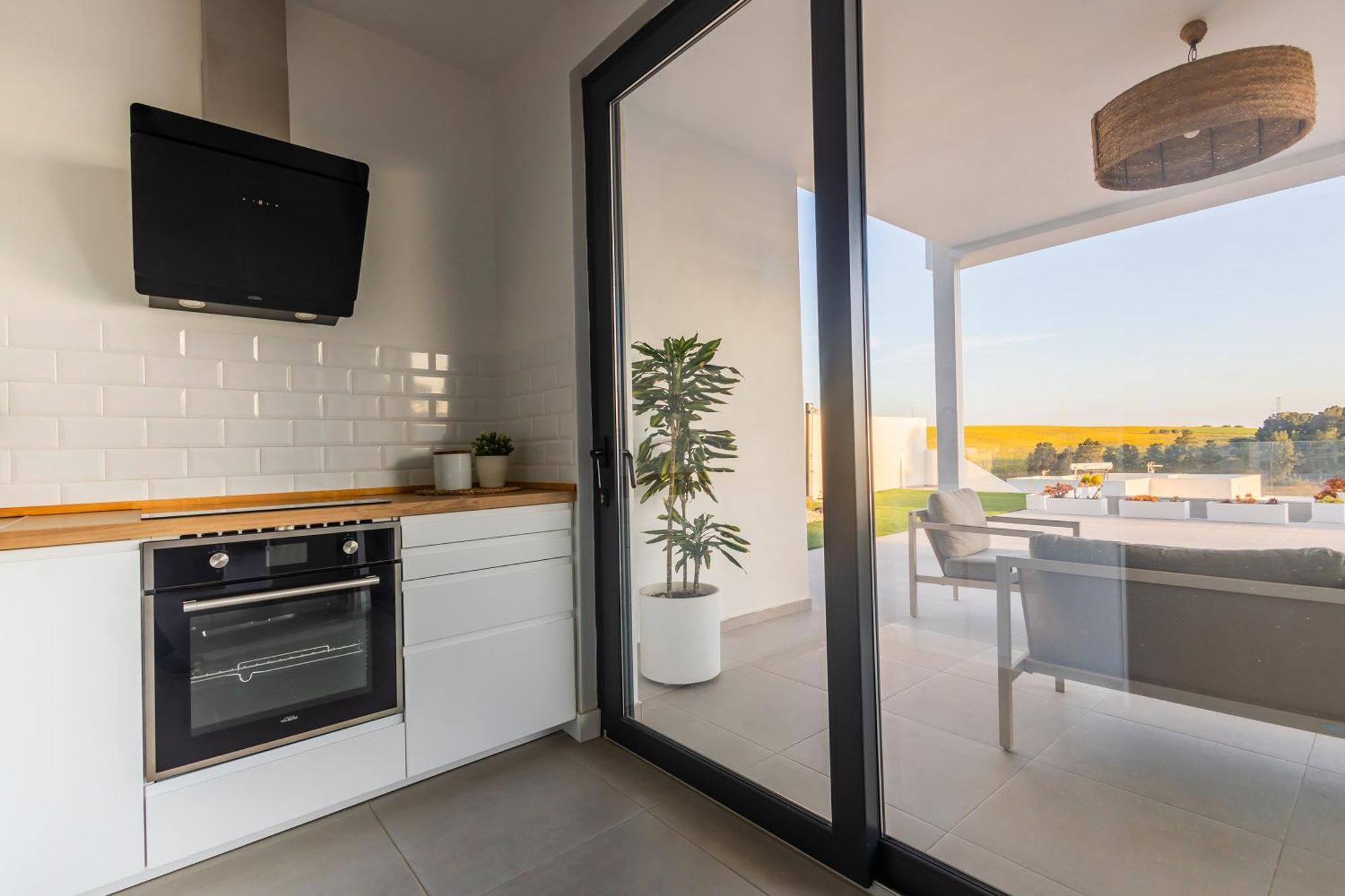 Apartamento piscina privada frente golf Jerez Jerez de la Frontera Esterno foto