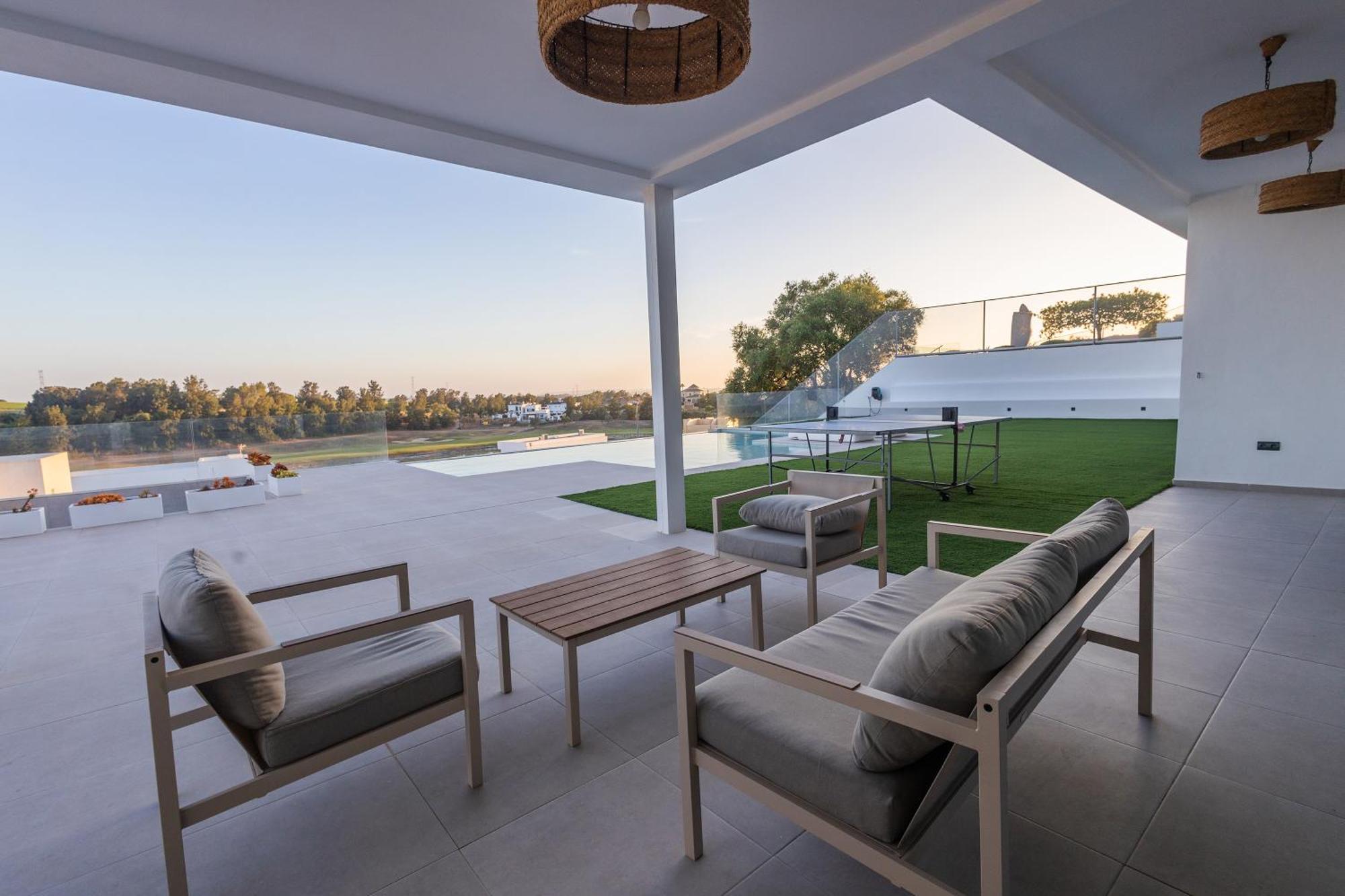 Apartamento piscina privada frente golf Jerez Jerez de la Frontera Esterno foto